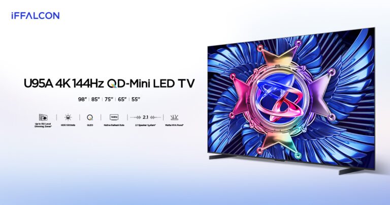 iFFALCON by TCL Launches in Pakistan with U95A Premium QD-MiniLED TV as Flagship Offering