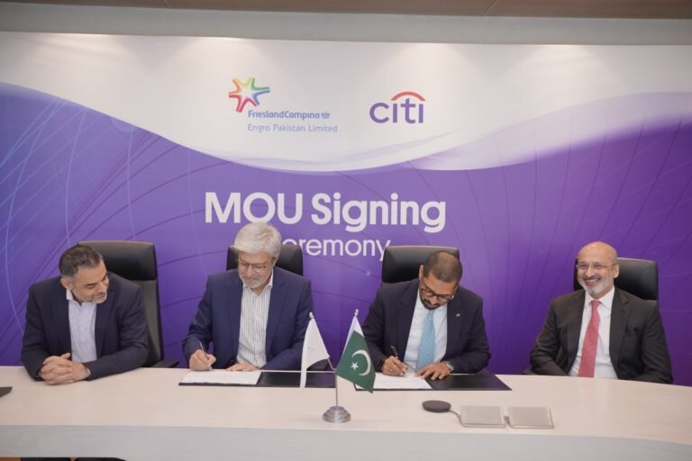 FrieslandCampina Engro Pakistan Limited and Citi Pakistan Partner to Strengthen Supplier Financing and Supply Chain Resilience
