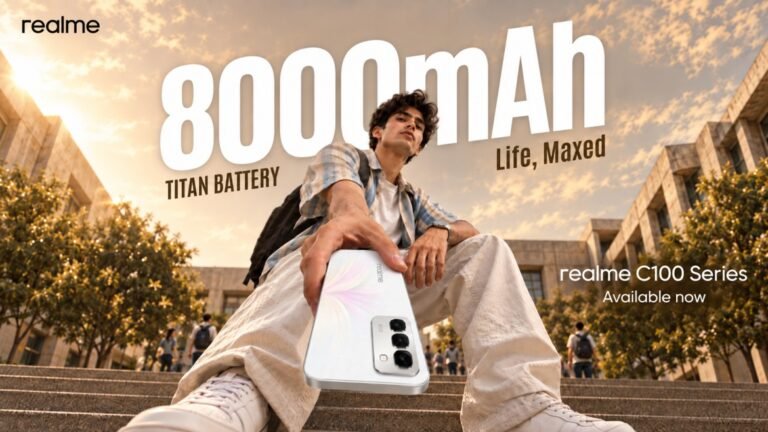 Gen Z Embraces the realme C100 Series with 8000mAh Battery as It Takes the Market by Storm