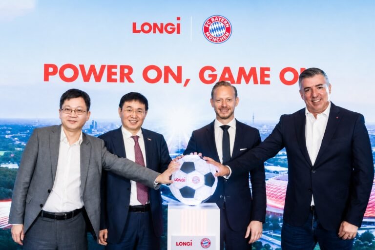 LONGi Becomes Official Partner of FC Bayern Munich in Global Solar Technology Partnership