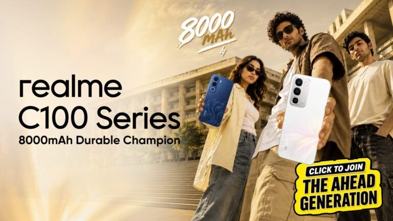 realme C100 Series Set to Launch in Pakistan with 8000mAh Battery for a Life Maxed Generation